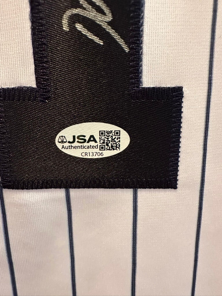 Dwight “Doc” Gooden Signed New York Yankees #11 Pinstripe Jersey JSA COA