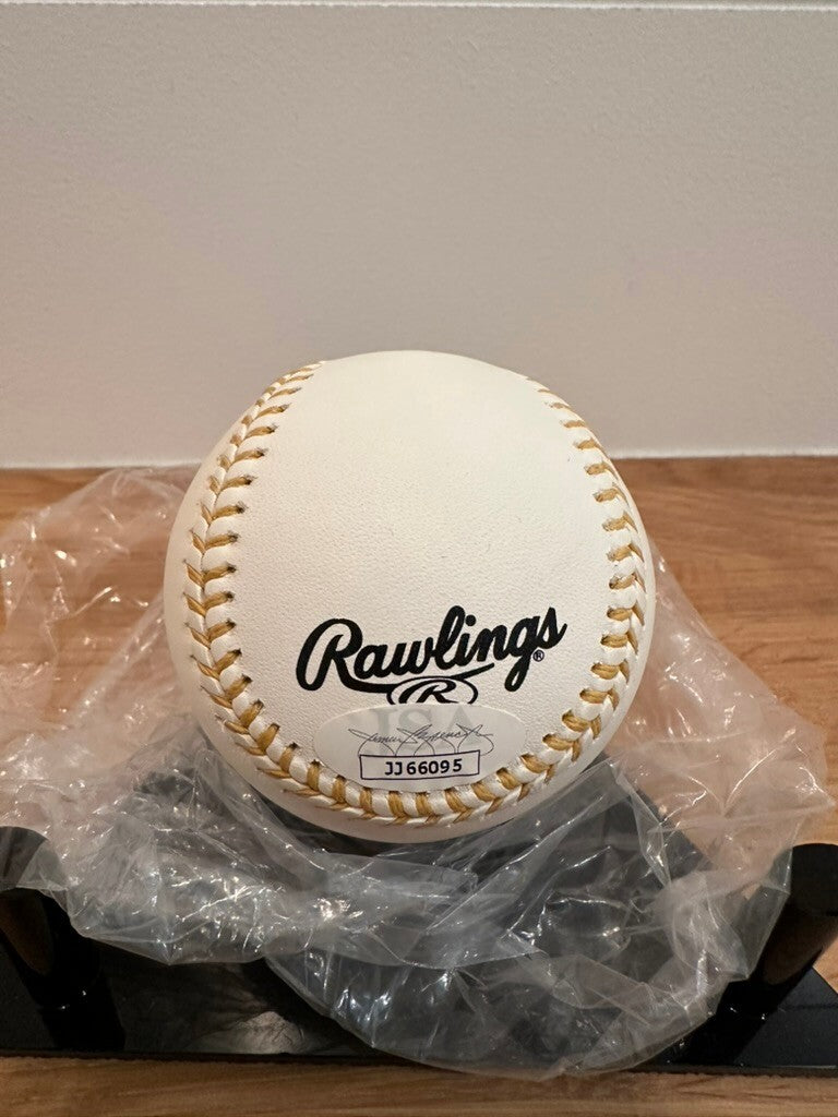 Andruw Jones Signed Rawlings Gold Glove Baseball JSA Braves HOF 2026