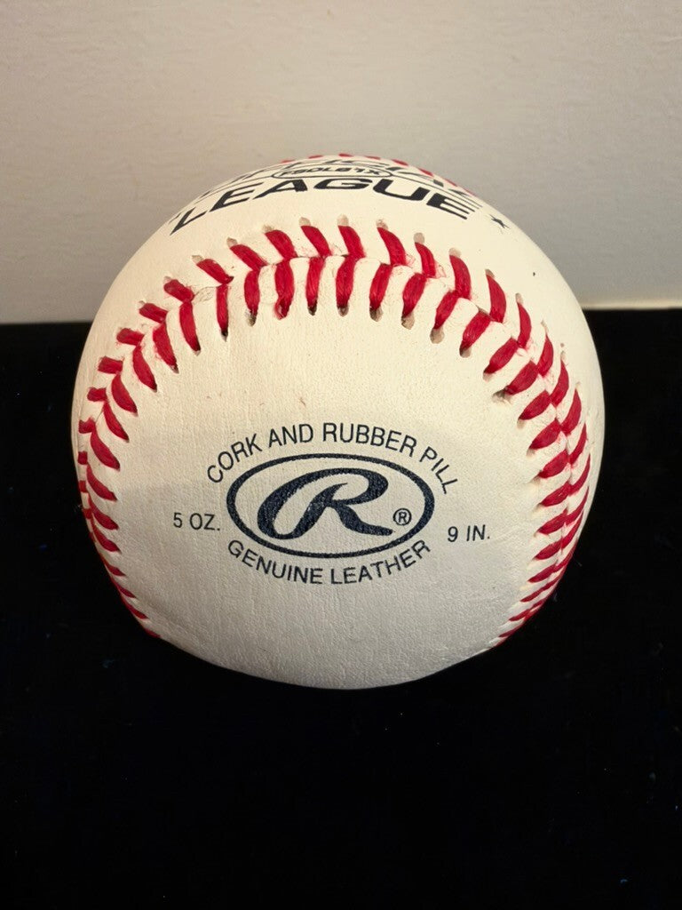 Dellin Betances Signed Rawlings Baseball Yankees Leaf Witnessed Autograph