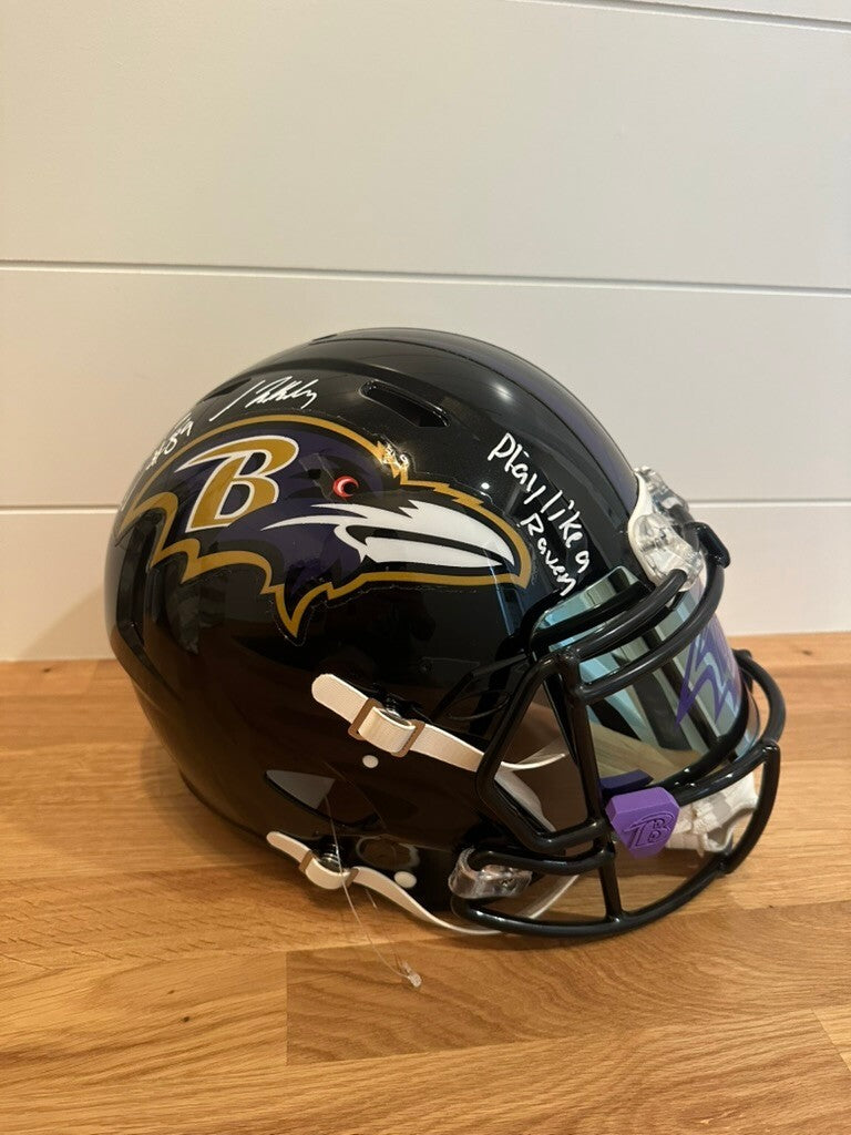 Mark Andrews Signed Ravens Full Size Speed Authentic Helmet Fanatics BAS