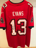 Mike Evans Signed Buccaneers Nike Vapor FUSE Limited Red Jersey XXL Fanatics