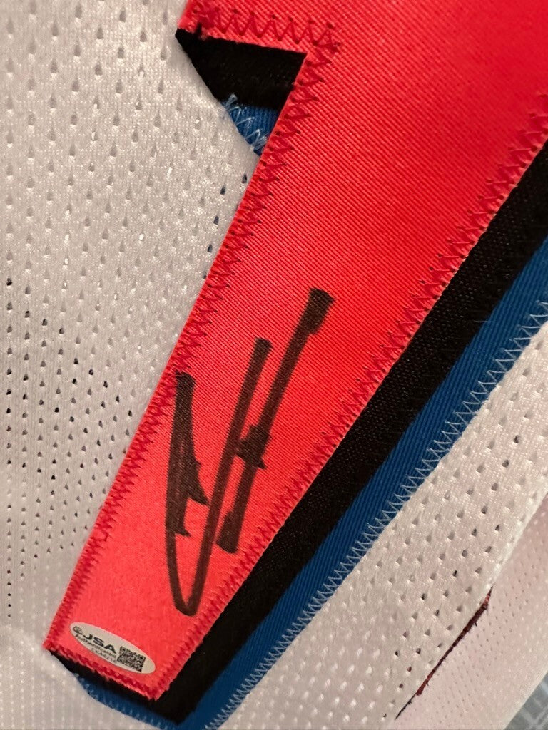 Boy Wonder #14 Tyler Herro Signed Basketball Jersey with JSA Authentication