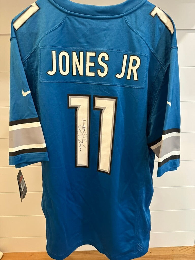 Nike Detroit Lions #11 Marvin Jones Jr Autographed NFL Jersey Large NWT
