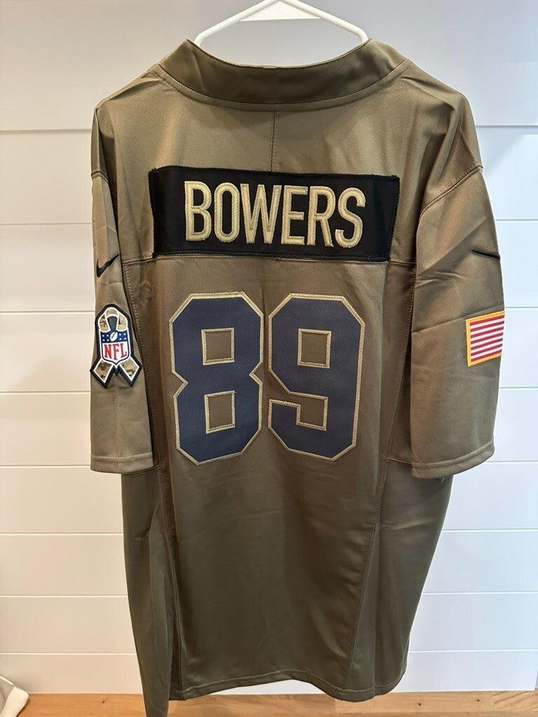 Nike NFL Oakland Raiders #89 Bowers Jersey Size L