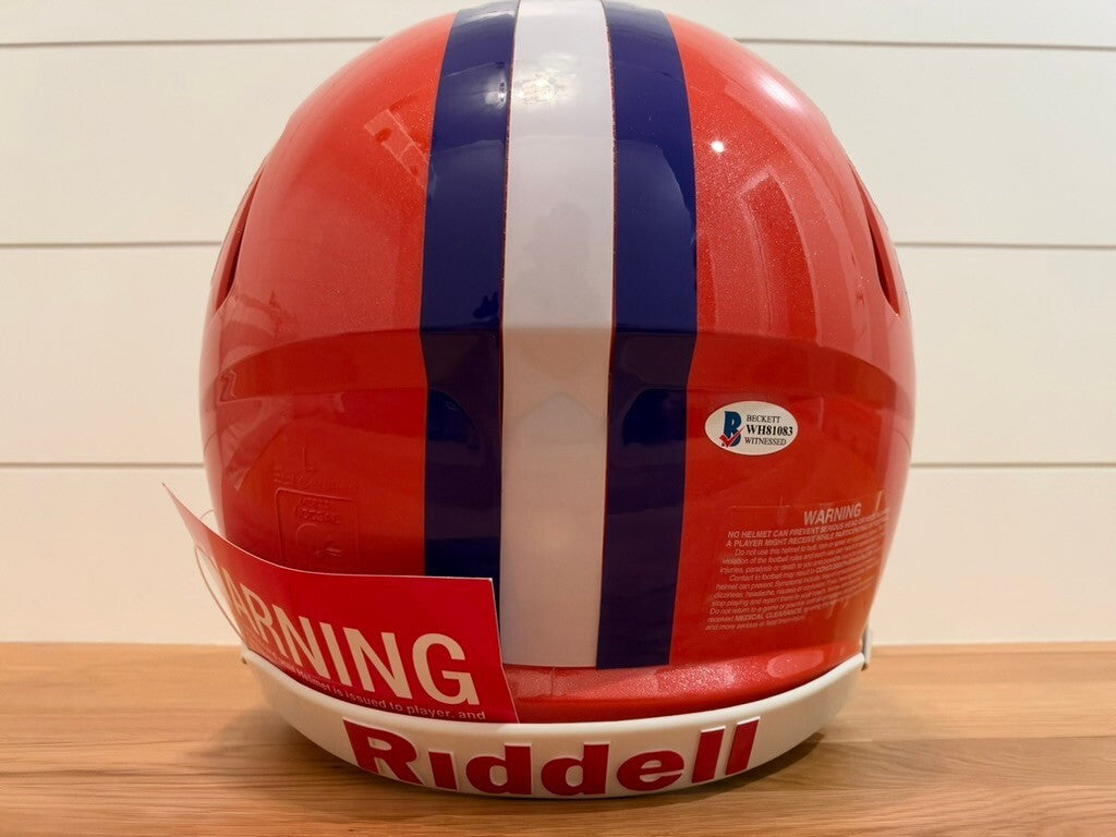 Travis Etienne Signed Clemson Full Size Authentic Speed Helmet Beckett BAS Visor