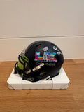 Elijah Arroyo Signed Seahawks Super Bowl LX Mini Helmet JSA Custom Visor