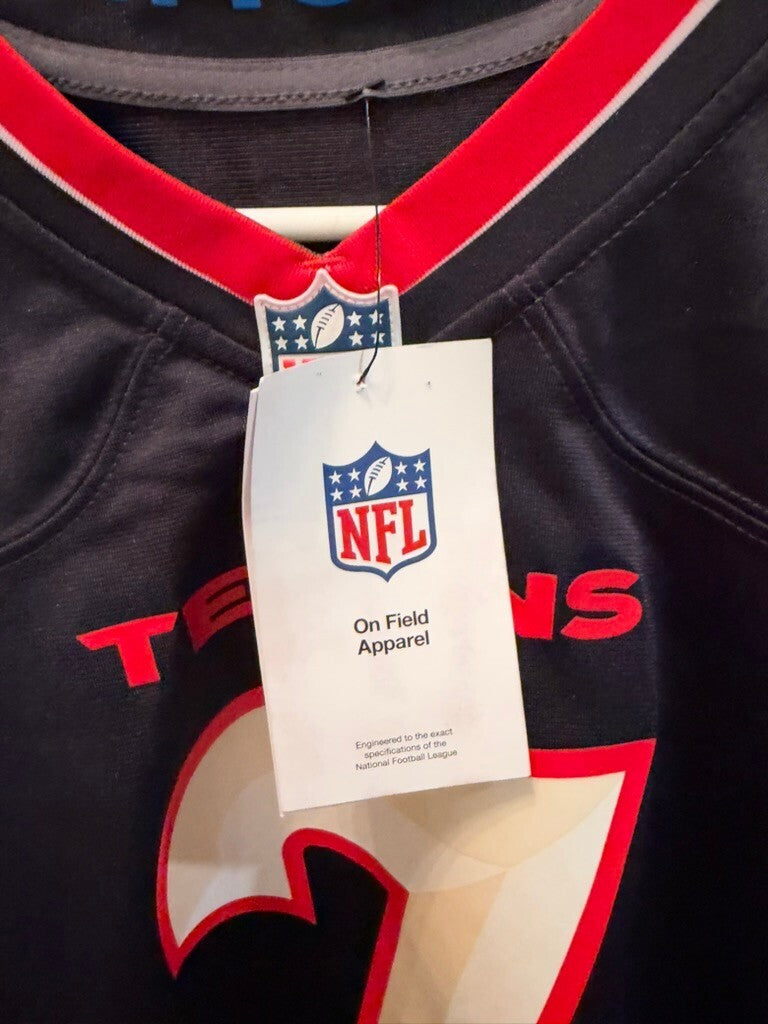 Nike C.J. Stroud #7 Texans Black H-Town Fashion Jersey Men’s Large NWT