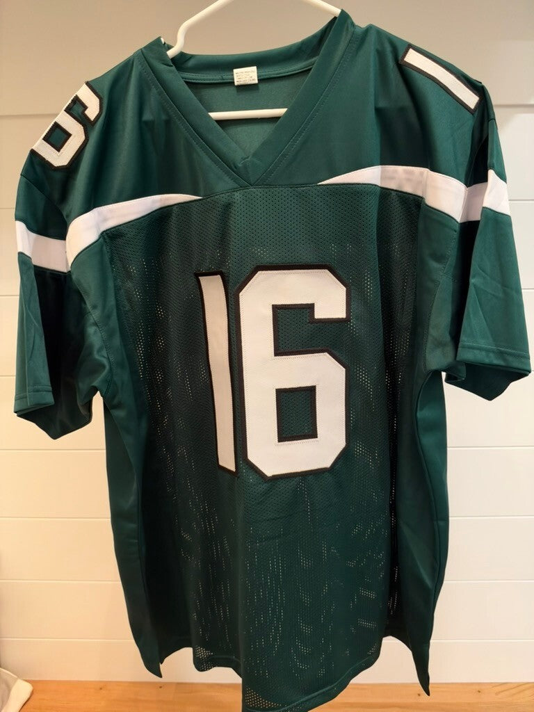 Kenyon Sadiq Signed New York Jets Green #16 Custom Jersey JSA Signature Debut