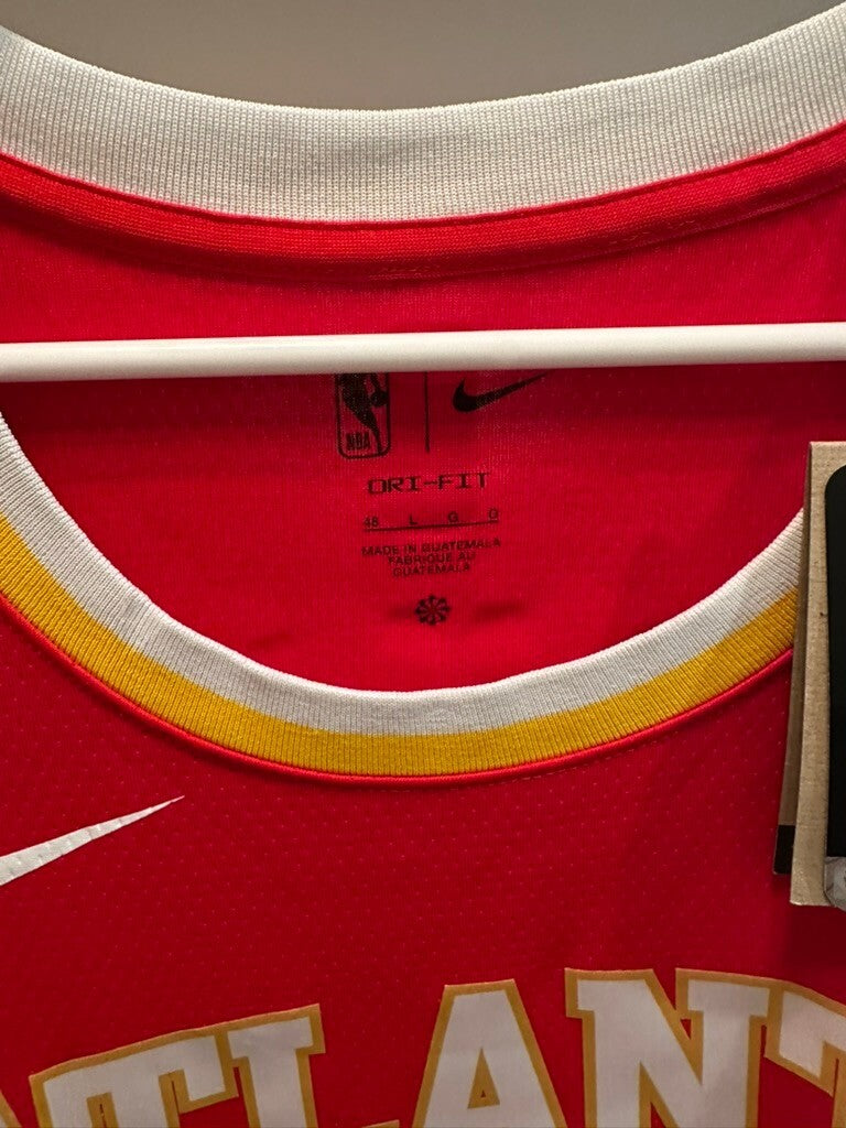 Trae Young Signed Atlanta Hawks Nike Icon Swingman Jersey Fanatics Authenticated