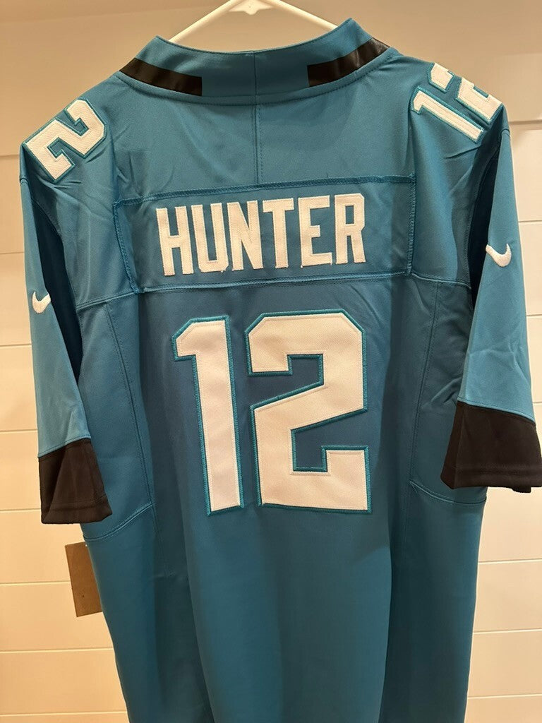 Travis Hunter #12 Jacksonville Jaguars Nike Dri-FIT Limited Jersey Teal XL – NWT