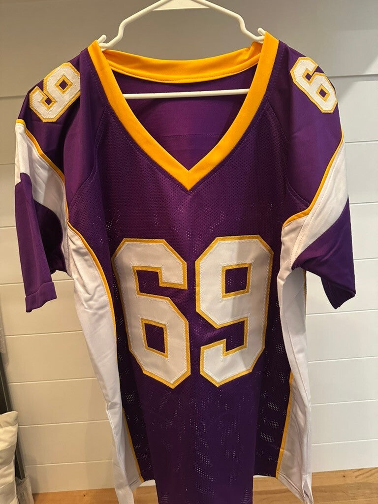 Jared Allen Signed Minnesota Vikings #69 Jersey HOF 2025 BAS Witnessed