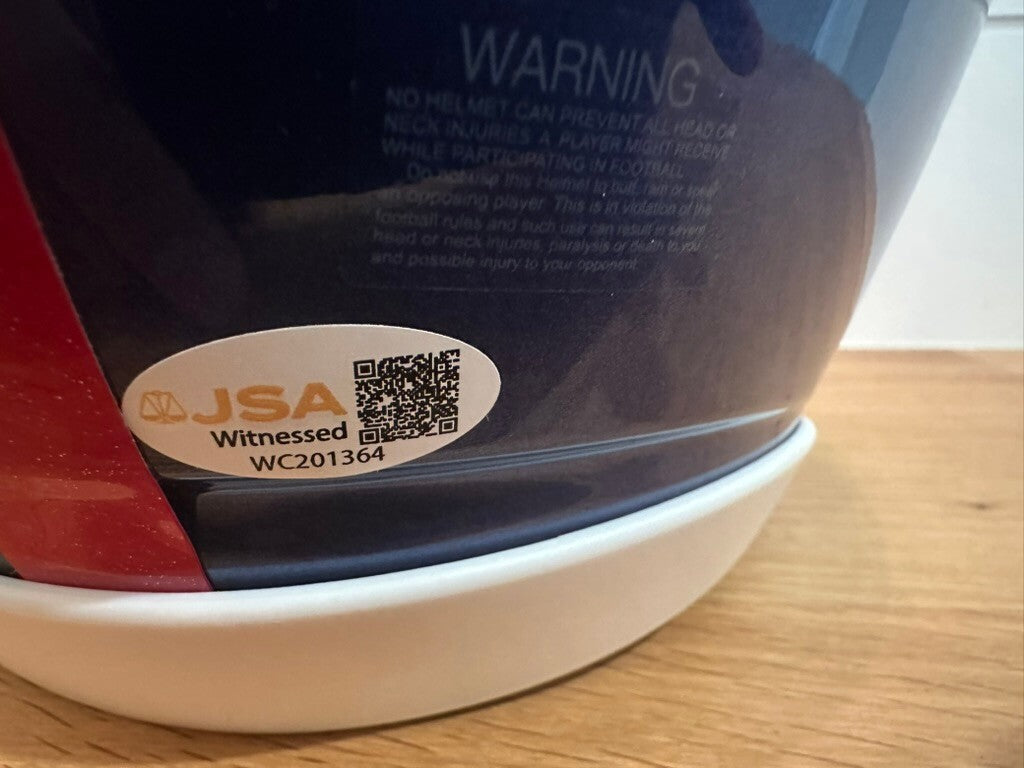 Kayvon Thibodeaux Signed NY Giants Riddell SpeedFlex MIDI Helmet – JSA Witnessed