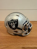 Maxx Crosby Signed Raiders Mini Helmet Custom Visor Fanatics Auth + Case