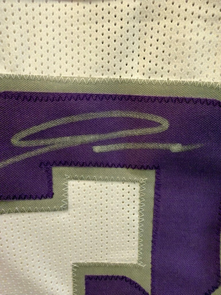 Jordan Addison Signed Minnesota Vikings #3 Custom Jersey XL White JSA Witnessed