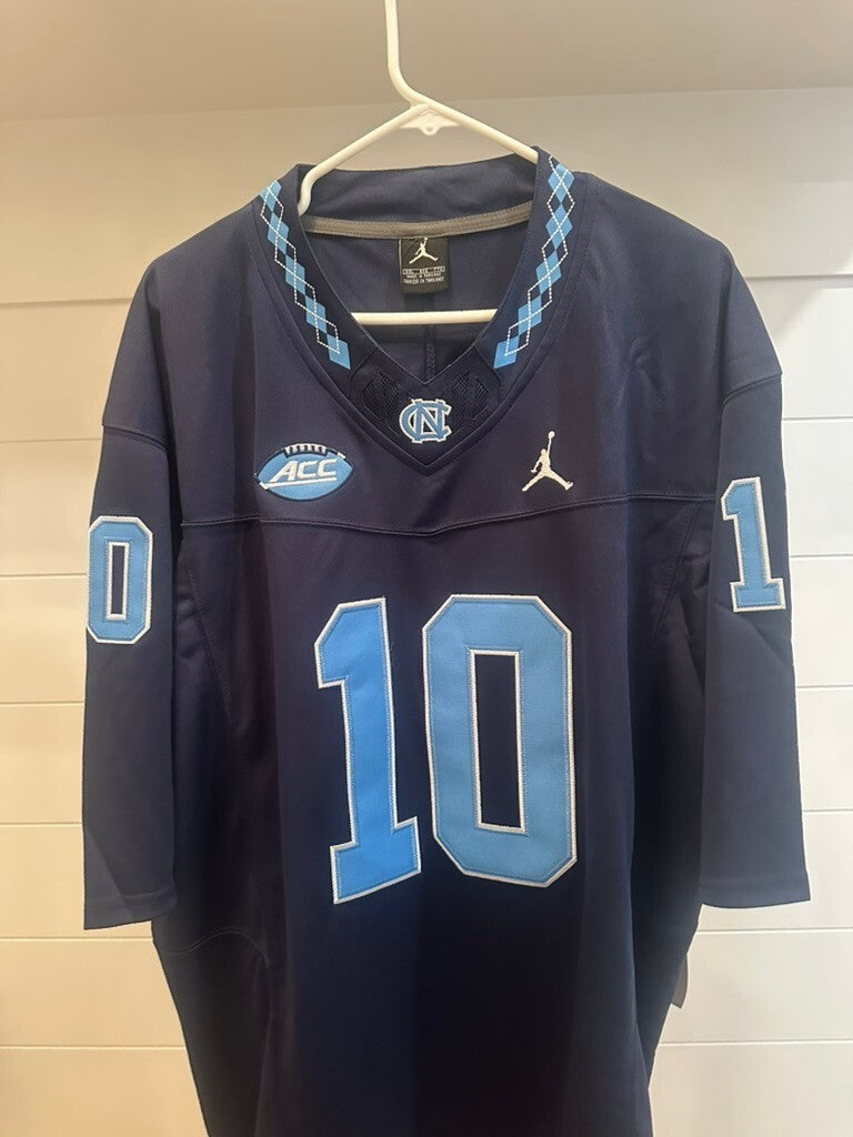 Drake Maye UNC #10 Jordan Jersey XXL NWT