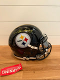 Rod Woodson Signed Steelers Riddell Authentic Full Size Helmet Beckett Witnessed