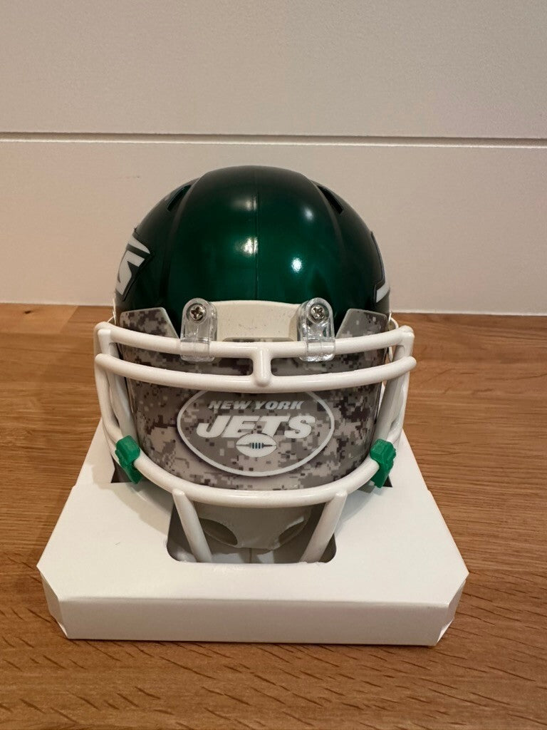 Sauce Gardner Signed Jets 2024 Speed Mini Helmet #1 Fanatics Authentic