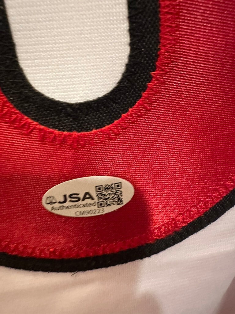 Jesperi Kotkaniemi Signed Carolina Hockey Jersey with JSA Authentication