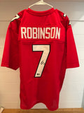 Bijan Robinson Signed Atlanta Falcons #7 Jersey Beckett Authentication