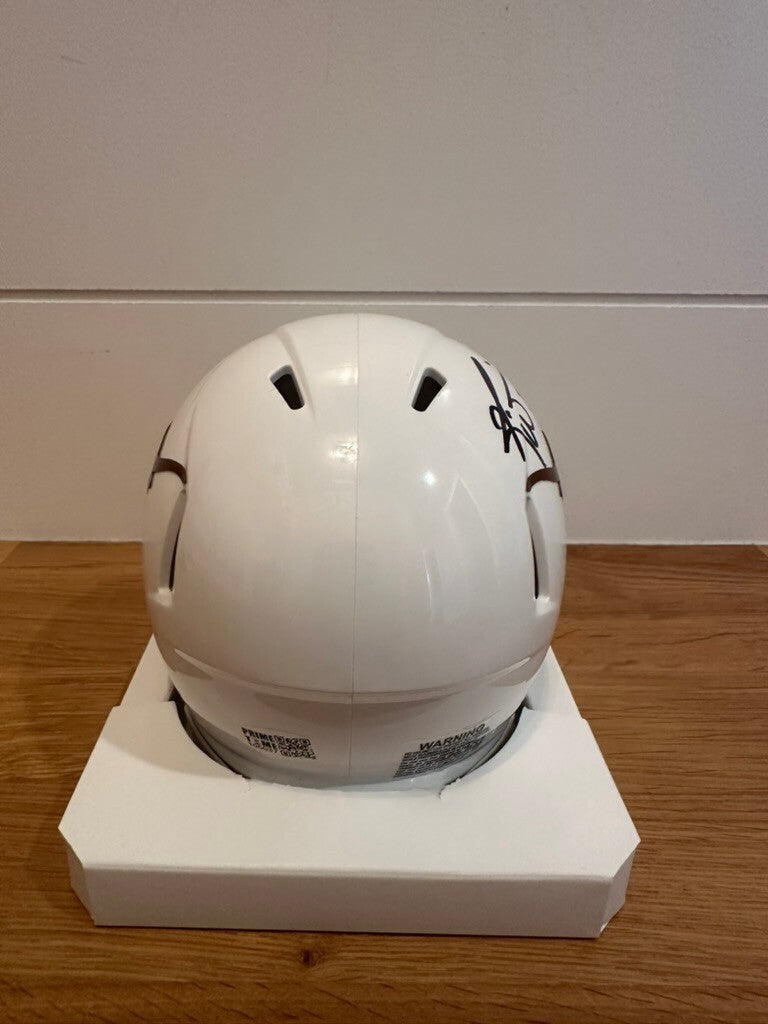 Ricky Williams Signed Texas Longhorns Riddell Mini Helmet #34 Prime Time