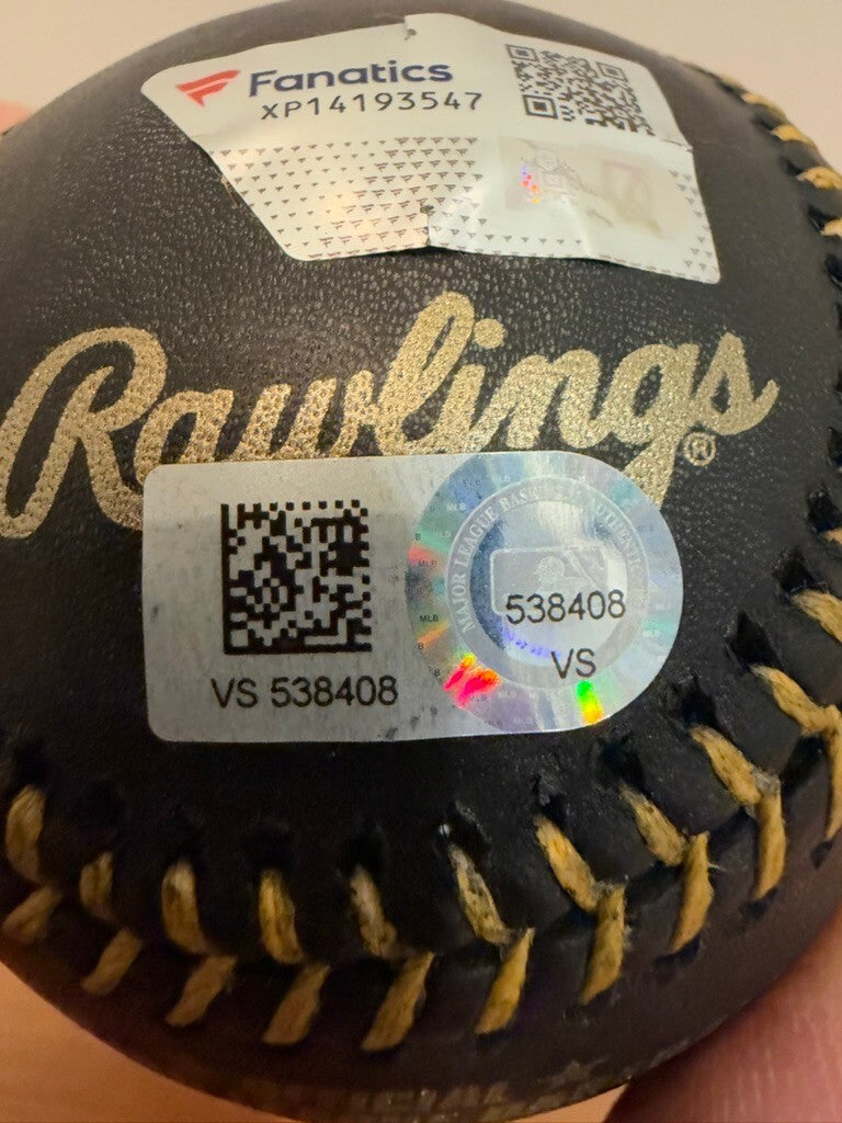 Noah Syndergaard Signed Black Gold Rawlings MLB Baseball Fanatics Authenticated