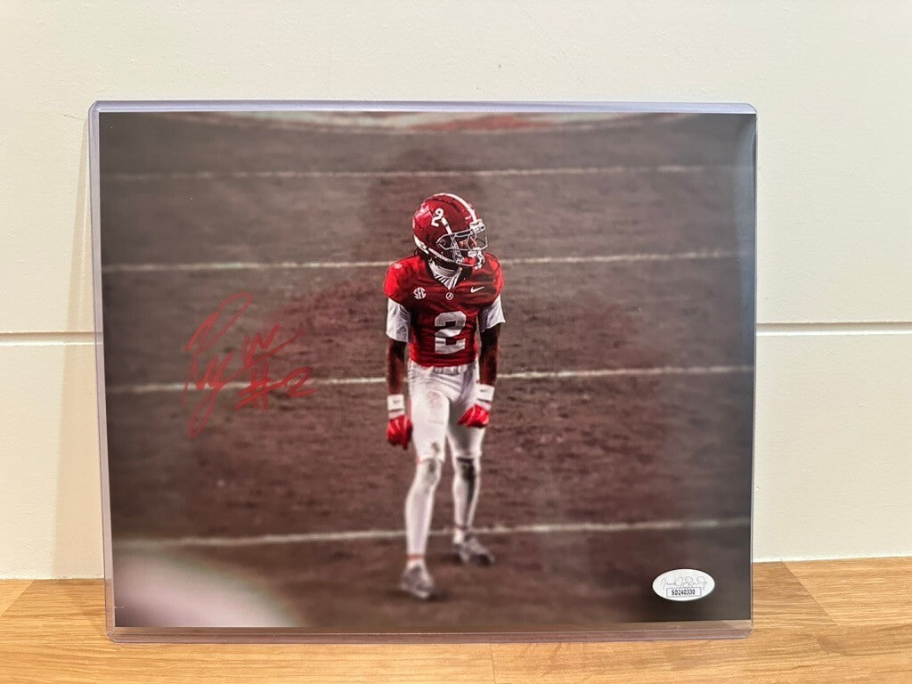 Ryan Williams Signed Alabama Crimson Tide 8x10 Photo #2 JSA Signature Debut