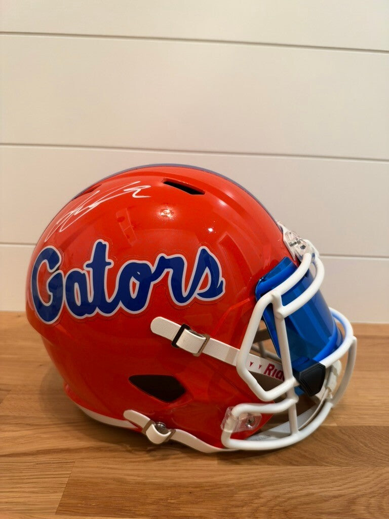 Ricky Pearsall Signed Florida Gators Full Size Speed Replica Helmet Beckett