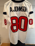 Andre Johnson Signed Texans Mitchell & Ness Jersey XL HOF 24 Fanatics