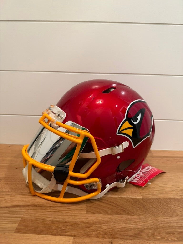 Kurt Warner Signed Cardinals Full Size Authentic Helmet Beckett Witnessed