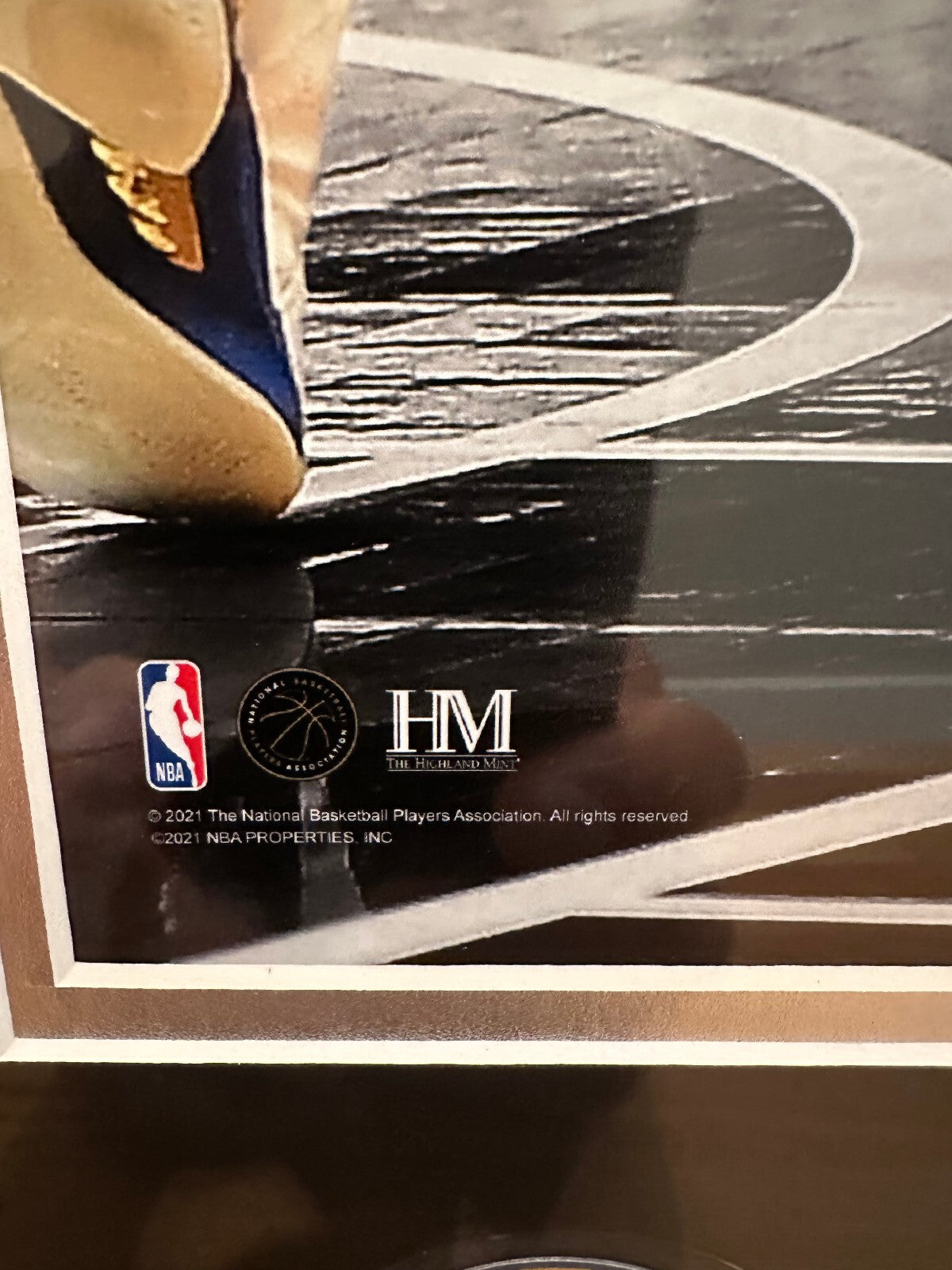 Stephen Curry Giannis Antetokounmpo Dual Signed 16x20 Framed Photo JSA USA SM