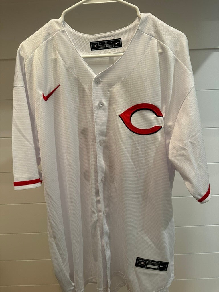 Pete Rose #14 Signed Cincinnati Reds Nike Jersey XL – Beckett BAS Authenticated