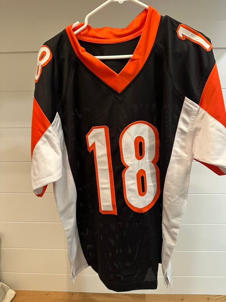 A.J. Green Signed Cincinnati Bengals #18 Jersey Beckett Witness Authenticated