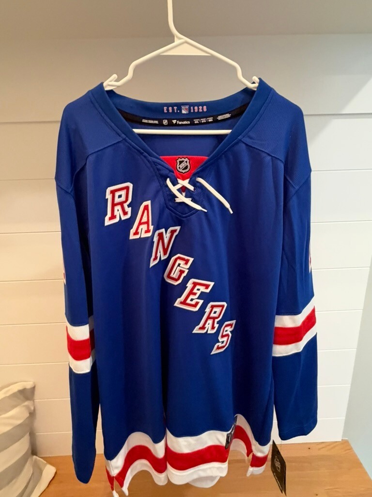 Artemi Panarin Rangers Fanatics Breakaway Jersey Women's 2XL Blue #10 NWT