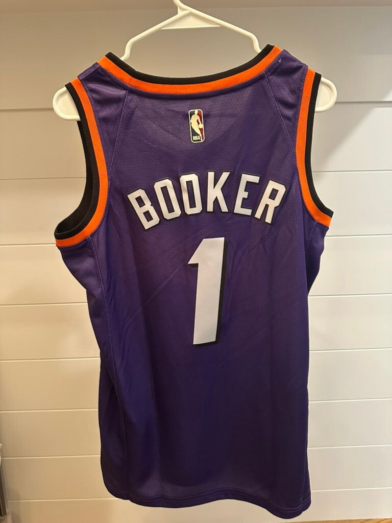 Devin Booker Phoenix Suns Nike Classic Edition Swingman Jersey #1 Size 40 Small