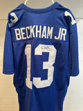Odell Beckham Jr. #13 Signed NY Giants Jersey JSA Witnessed OBJ
