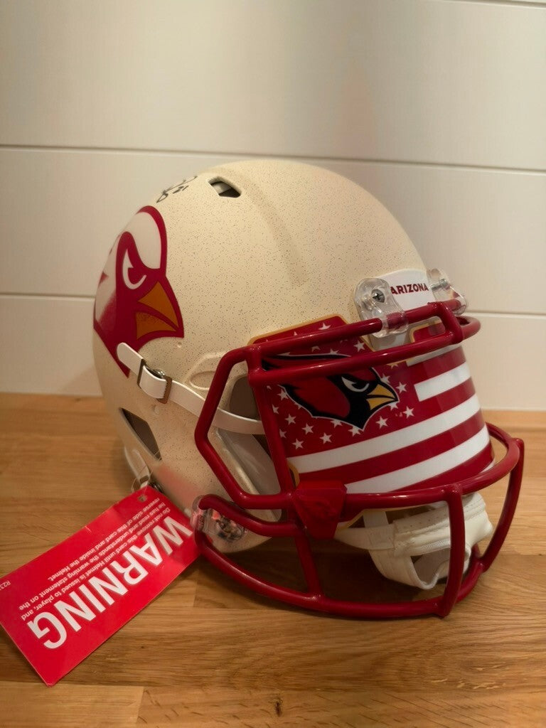 Patrick Peterson Signed Cardinals Rivalries Authentic Full Size Helmet Beckett