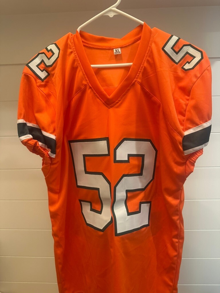 Ray Lewis Signed Miami #52 Jersey JSA Witness