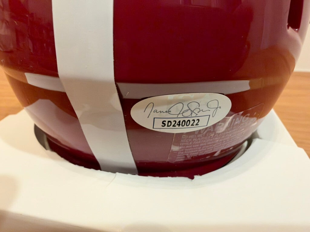 Ryan Williams Signed Alabama Crimson Tide Speed Mini Helmet Chrome Visor JSA