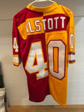 Mike Alstott Tampa Bay Buccaneers Mitchell & Ness 1996 Split Legacy Jersey M NWT