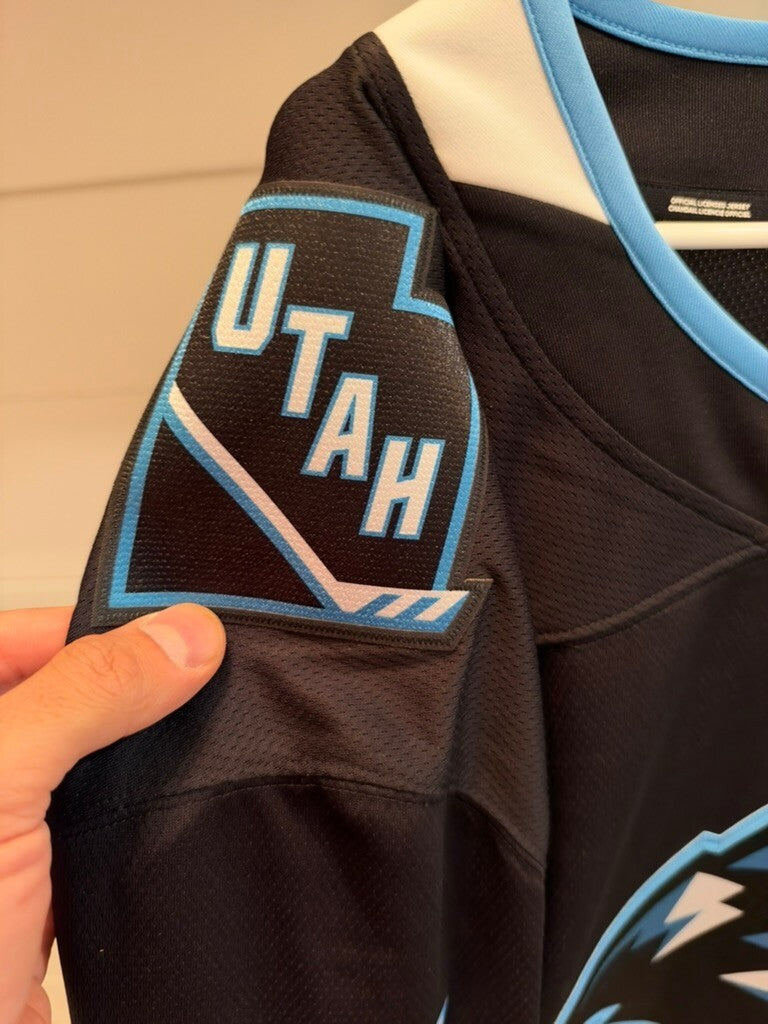 JJ Peterka Utah Mammoth #77 Fanatics Breakaway Jersey Black Men's 3XL NWT