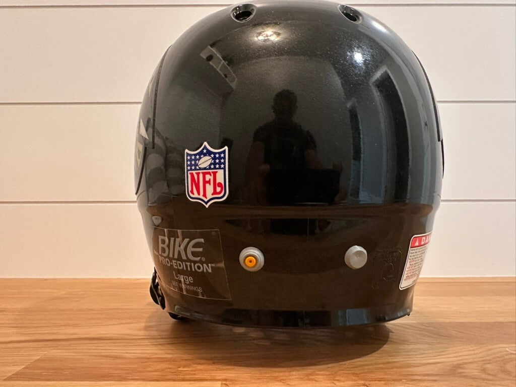 Mark Brunell Signed Jacksonville Jaguars Full Size BIKE Helmet – Beckett Review