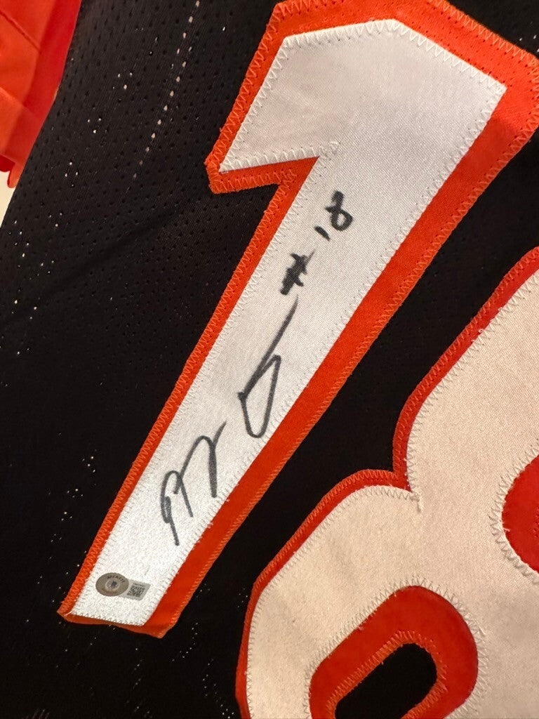 A.J. Green Signed Cincinnati Bengals #18 Jersey Beckett Witness Authenticated