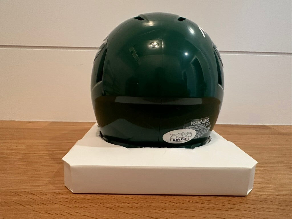 Michael Vick Signed Eagles Riddell Speed Mini Helmet JSA Witnessed WB615669