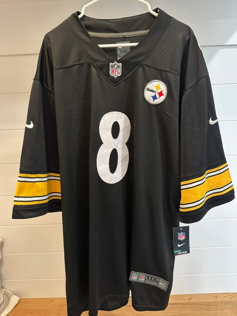 Nike On Field NFL Pittsburgh Steelers Pickett #8 Jersey XXXL