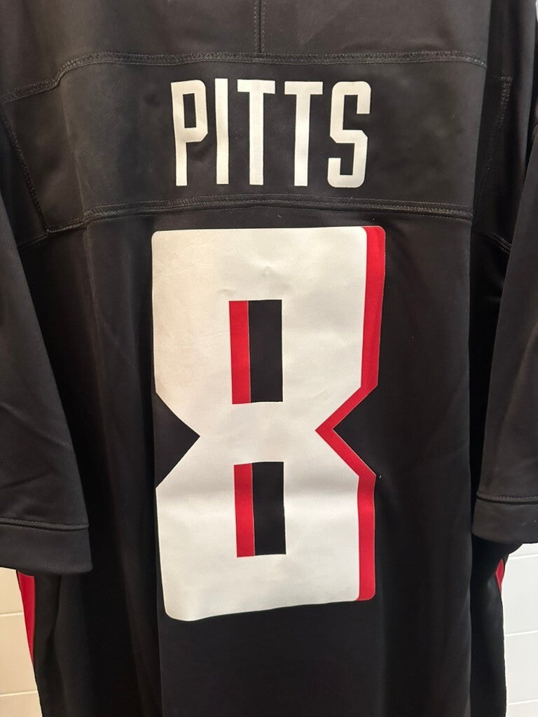 Kyle Pitts #8 Atlanta Falcons Nike Vapor Limited Jersey Black 3XL NWT
