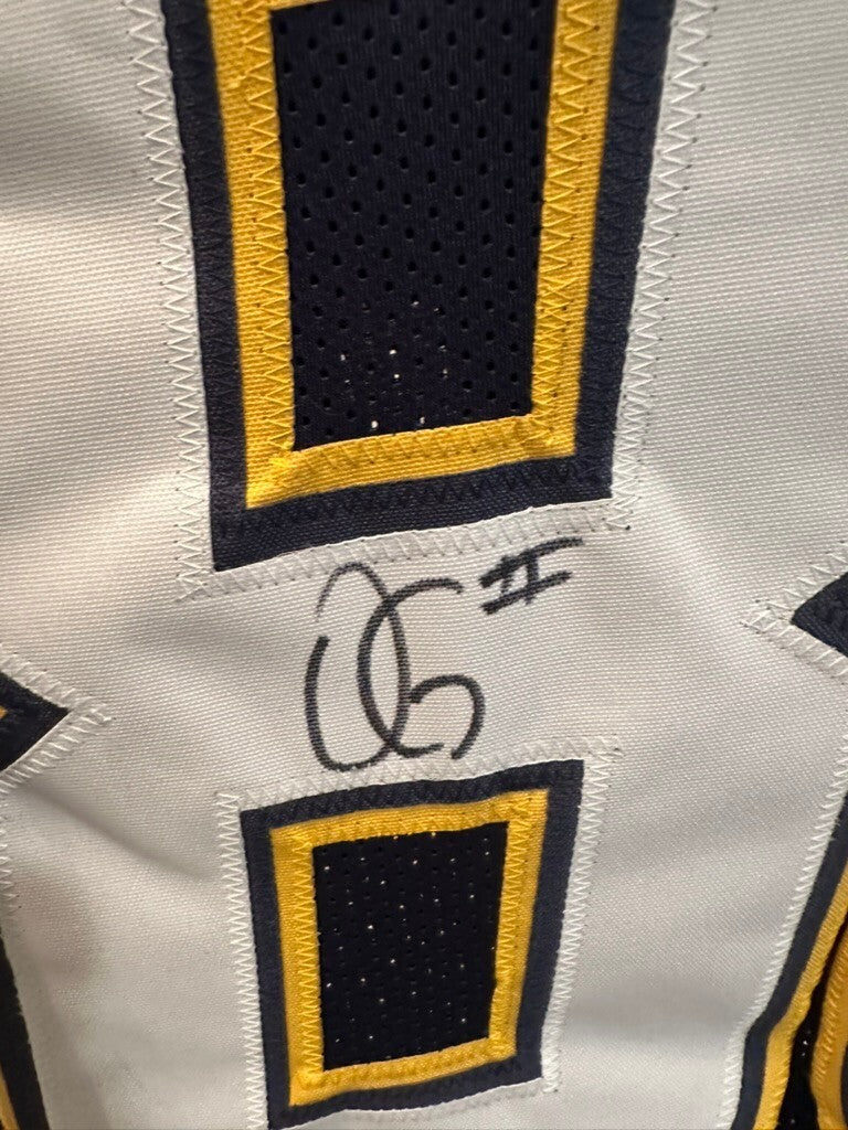 Oronde Gadsden II Signed Chargers Jersey Beckett Certified