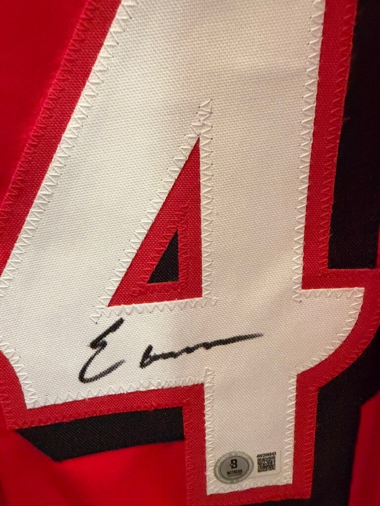 Elly De La Cruz Signed Cincinnati Reds #44 Red Custom Jersey Beckett Witness