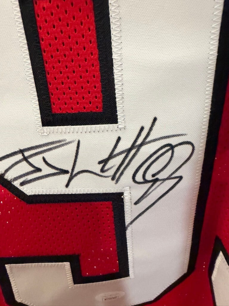 J.J. Watt Signed Arizona Cardinals #99 Red Custom Jersey JSA Witnessed