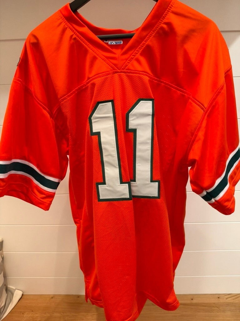 Carson Beck Signed Miami Hurricanes #11 Jersey BAS Witnessed COA