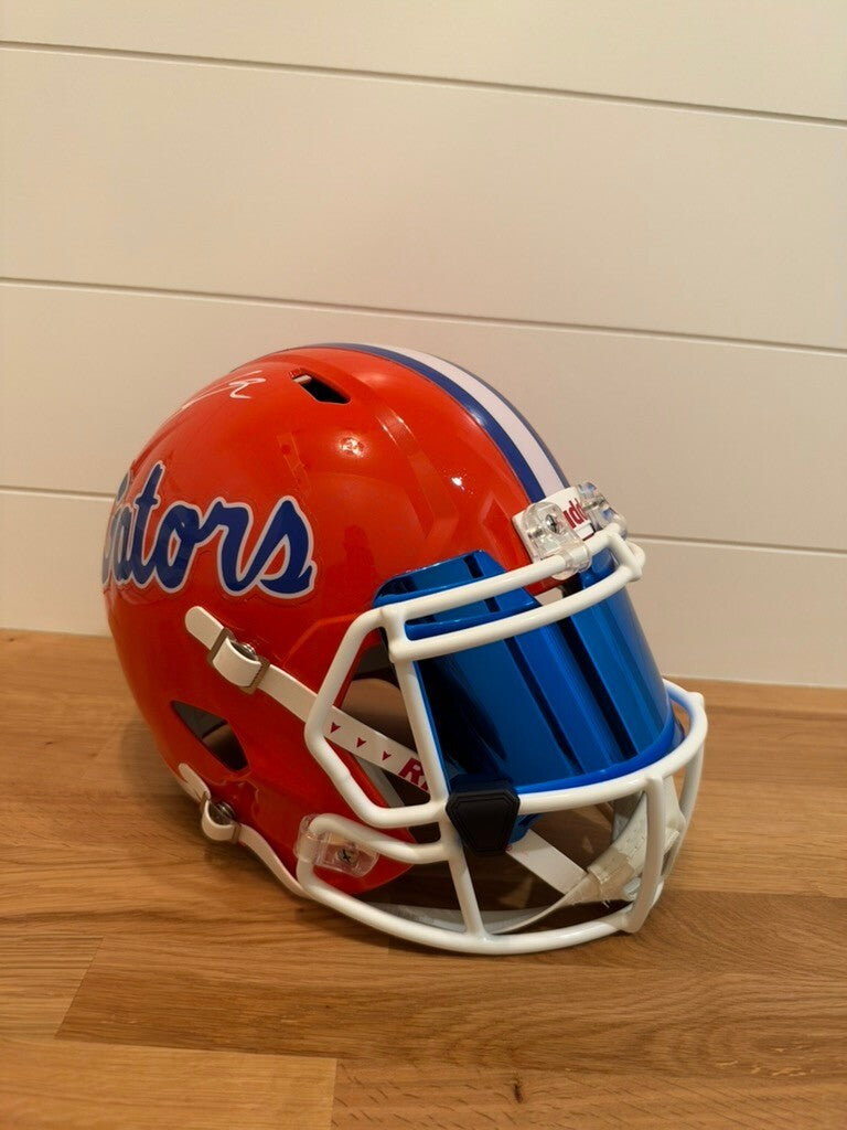 Ricky Pearsall Signed Florida Gators Full Size Speed Replica Helmet Beckett